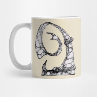 hooking up abstract one Mug